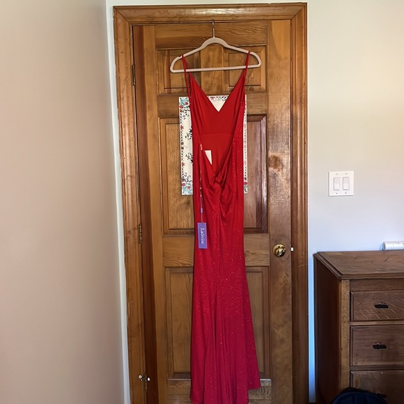 Charming Body Fitted Sleeveless Column Shape Long Dress by Ladivine - Picture 4 of 5